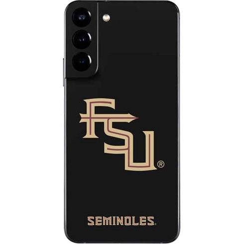 Florida State FSU Seminoles Black Galaxy S22 Plus Skin